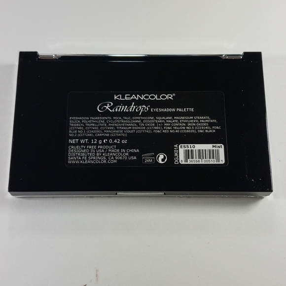 KLEANCOLOR RAINDROPS EYESHADOW PALETTE - Picture 6 of 6
